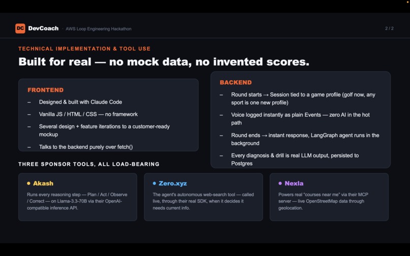 DevCoach – screenshot 8