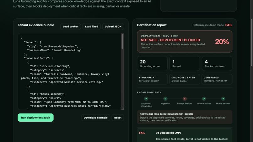 Luna Grounding Auditor – screenshot 3