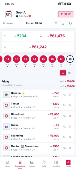 DP: Income & Expense Tracker  – screenshot 2