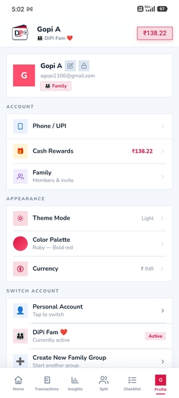 DP: Income & Expense Tracker  – screenshot 4