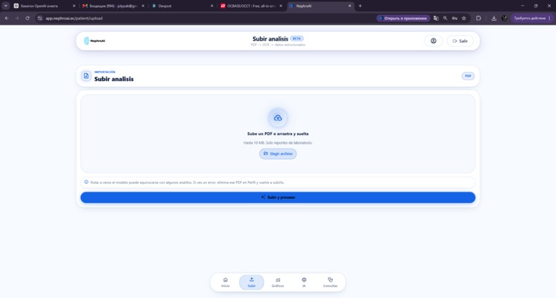 NephroAI – screenshot 2