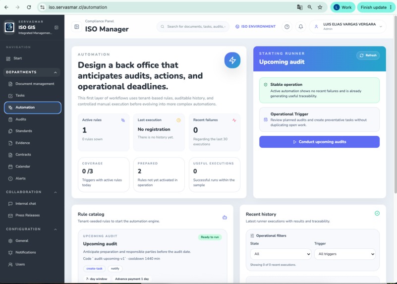 SOFTWARE GE GESTION ISO MANAGER – screenshot 3
