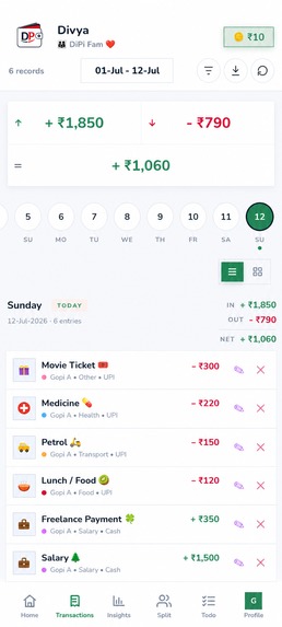 DP: Income & Expense Tracker – screenshot 2