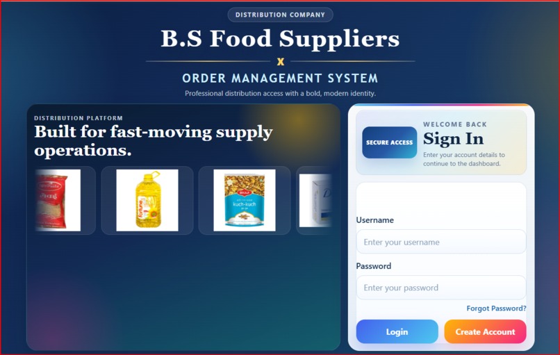  Distribution Management System (SaaS project ) – screenshot 1