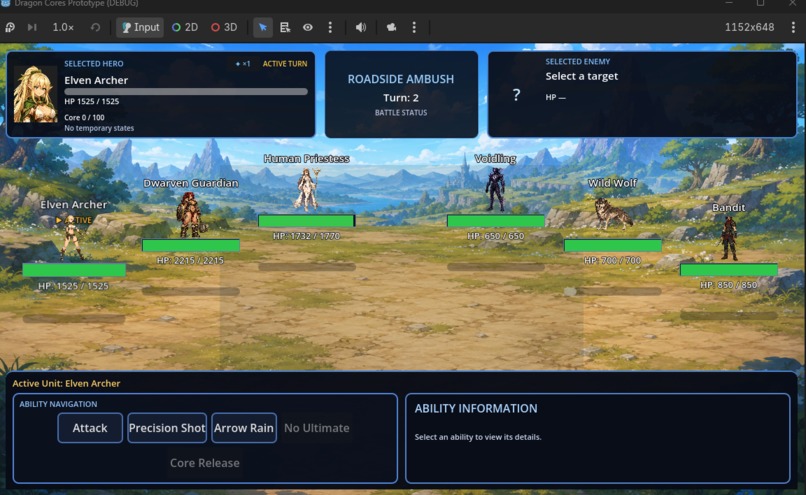 Dragon Cores – screenshot 1