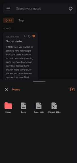 Note Nest – screenshot 1