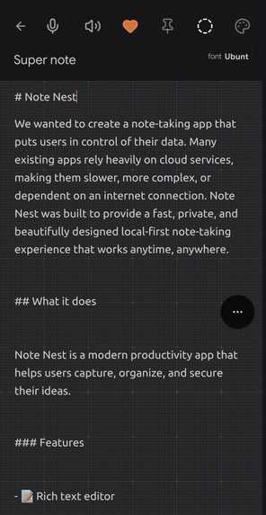 Note Nest – screenshot 6