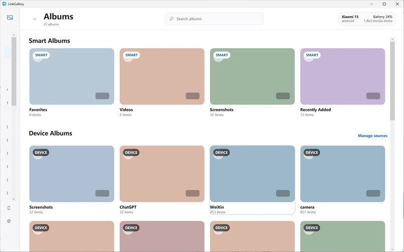 LinkGallery – screenshot 1