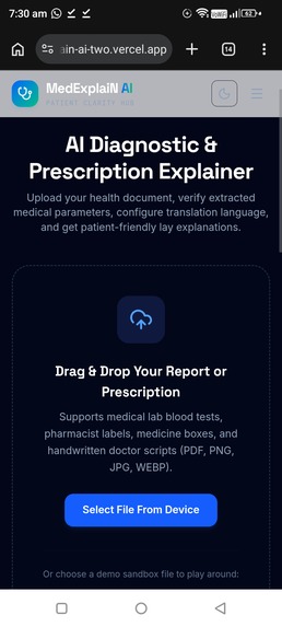 MedExplaiN AI – screenshot 3