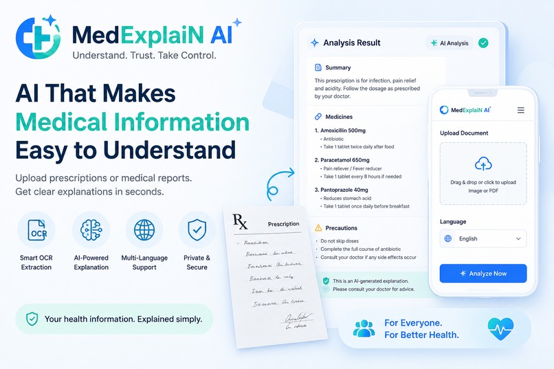 MedExplaiN AI – screenshot 1