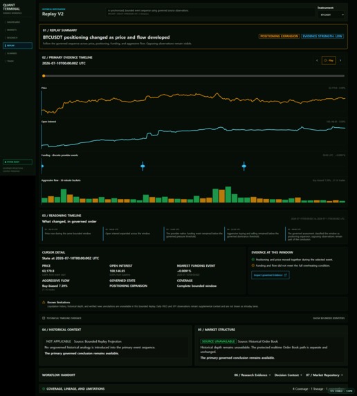 QuantTerminal:  Market Intelligence Platform – screenshot 3