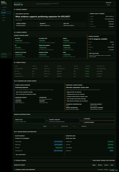 QuantTerminal:  Market Intelligence Platform – screenshot 4
