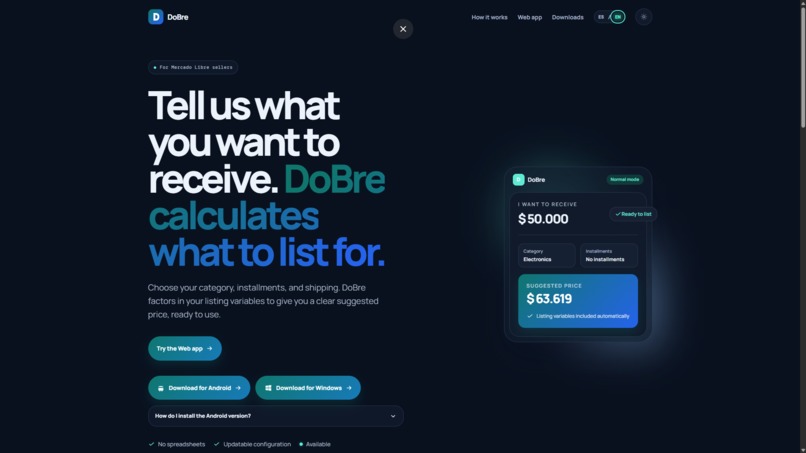 DoBre – screenshot 1