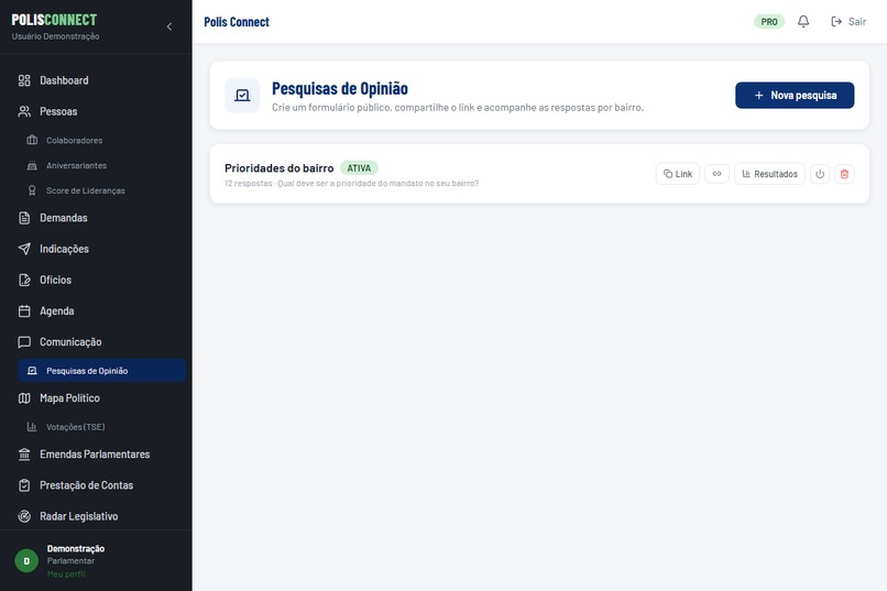 PolisConnect – screenshot 2