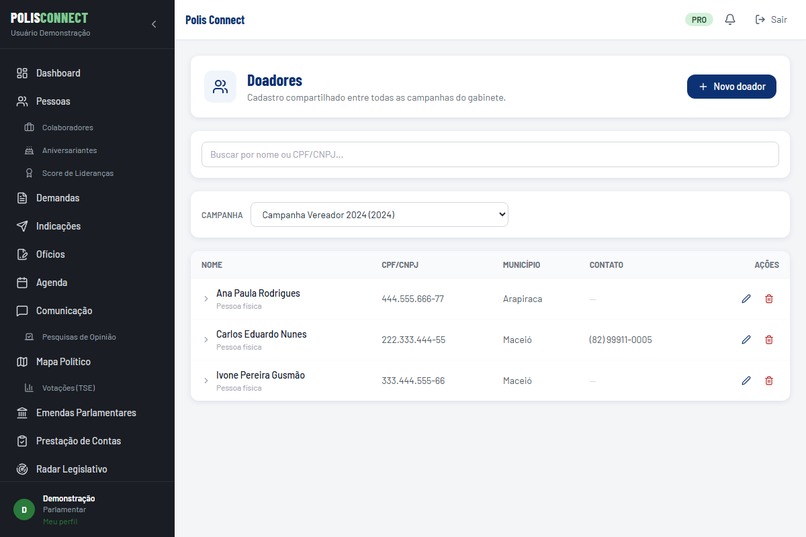 PolisConnect – screenshot 3