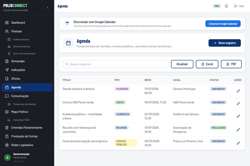 PolisConnect – screenshot 4