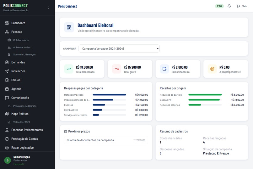 PolisConnect – screenshot 5