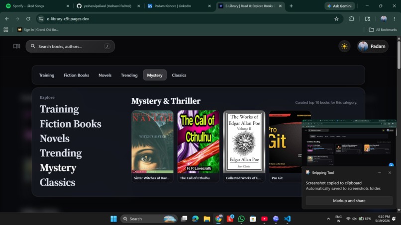 E-LIBRARY – screenshot 8