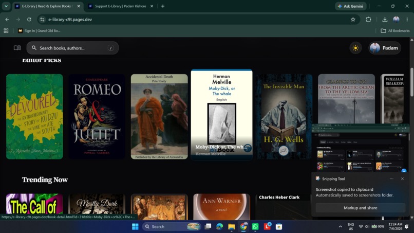 E-LIBRARY – screenshot 12