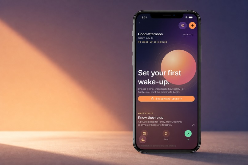 WakeDot – screenshot 1