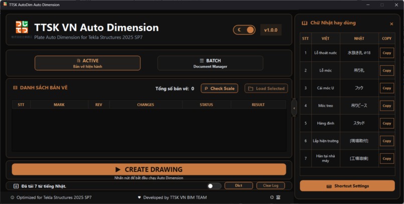 TEKLA API AUTOMATION FOR DRAWING – screenshot 3