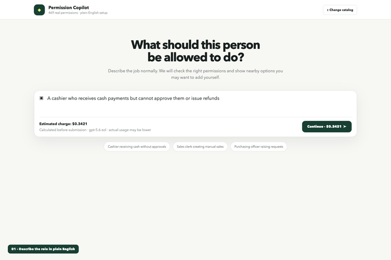 Permission Copilot – screenshot 1