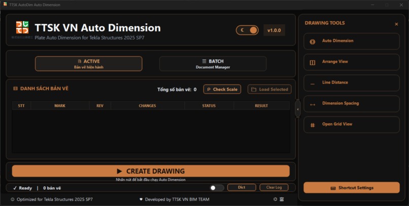 TEKLA API AUTOMATION FOR DRAWING – screenshot 5