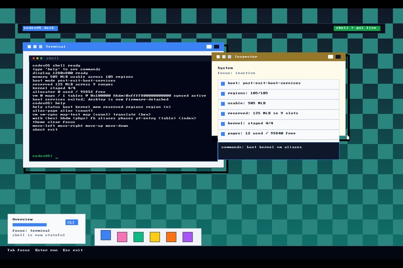 codexOS – screenshot 3