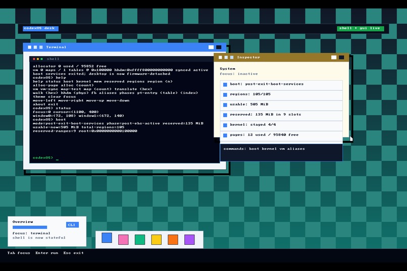 codexOS – screenshot 4