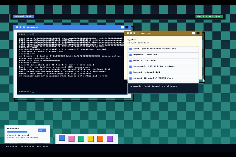 codexOS – screenshot 5
