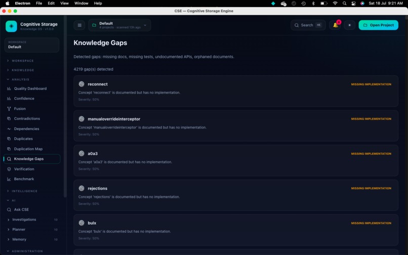 CSE – The Cognitive Knowledge Engine – screenshot 3
