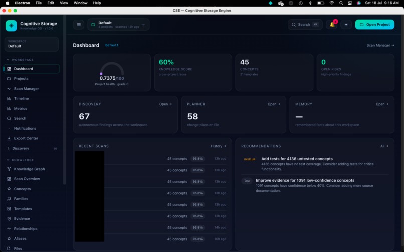 CSE – The Cognitive Knowledge Engine – screenshot 5