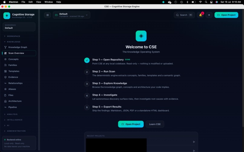 CSE – The Cognitive Knowledge Engine – screenshot 7