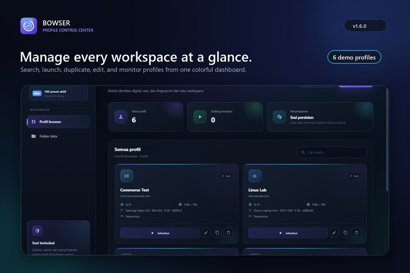 Bowser Profile Browser – screenshot 5