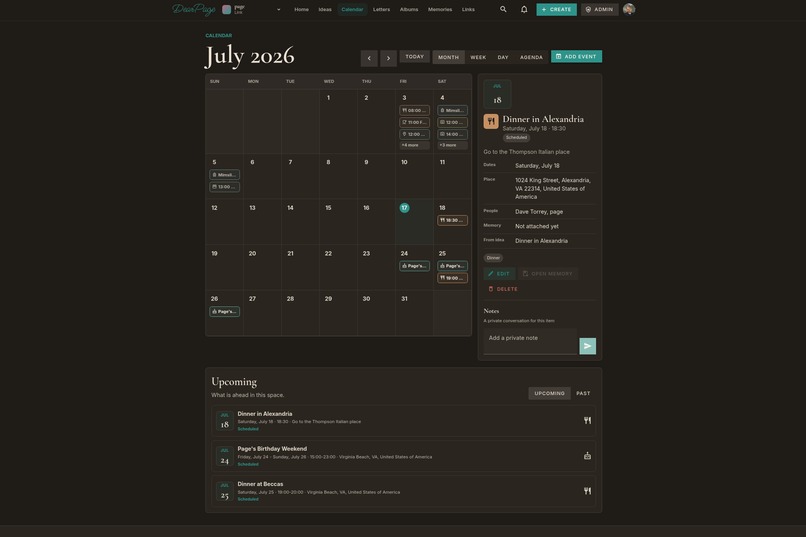 DearPage – screenshot 5