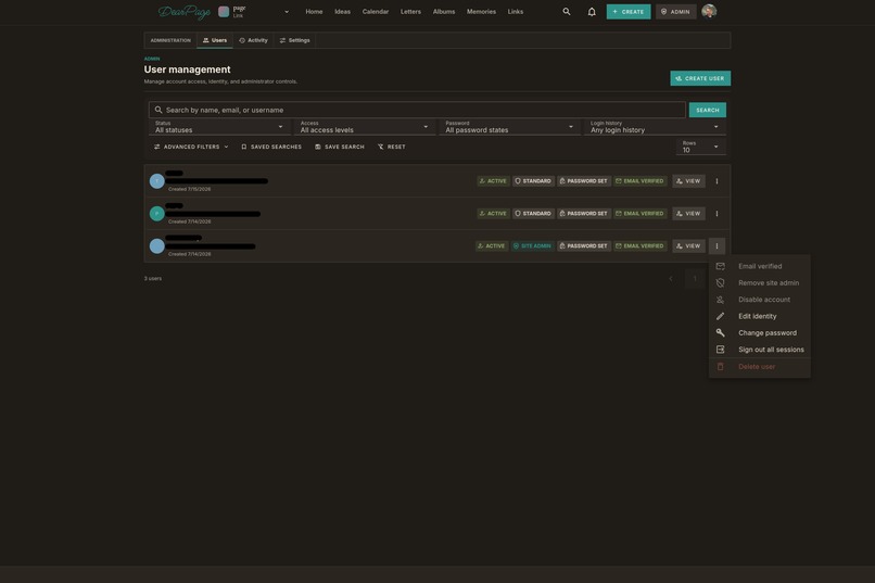 DearPage – screenshot 9
