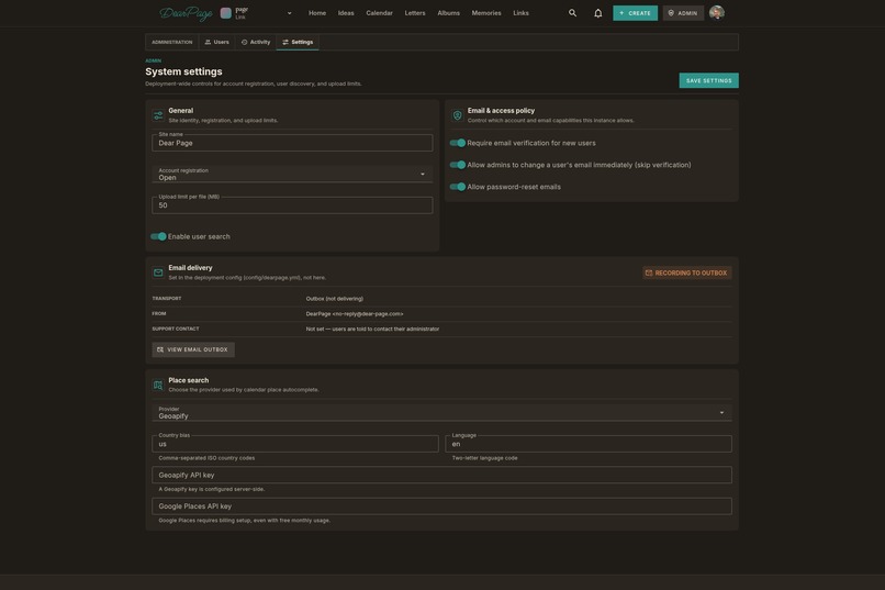 DearPage – screenshot 10