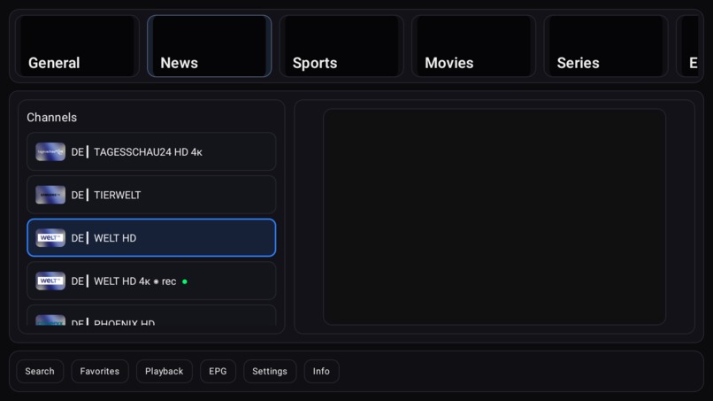 QSAI TV – screenshot 2