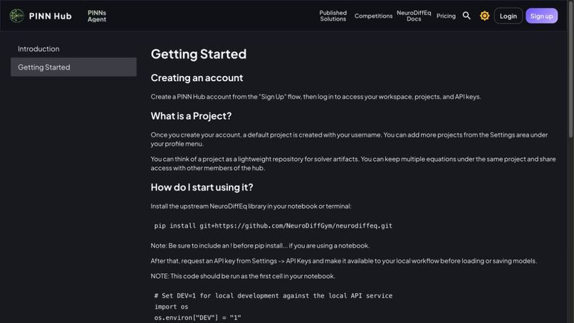 PINN Hub – screenshot 5