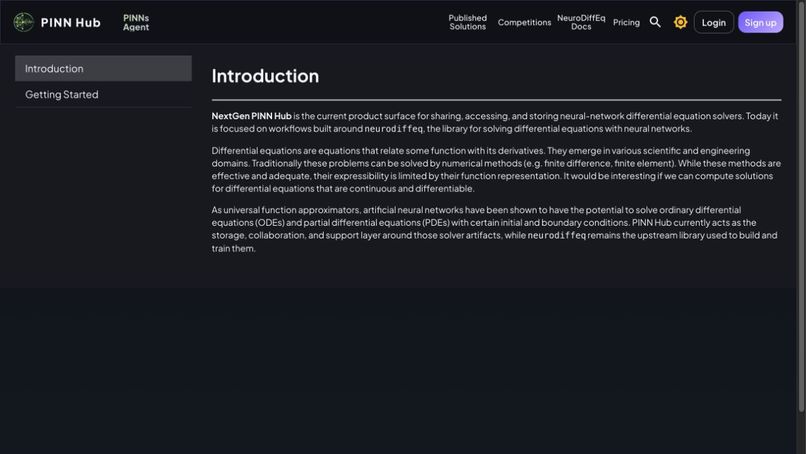 PINN Hub – screenshot 6