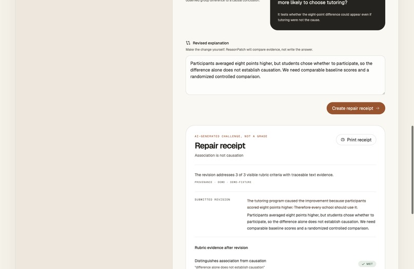 ReasonPatch – screenshot 3