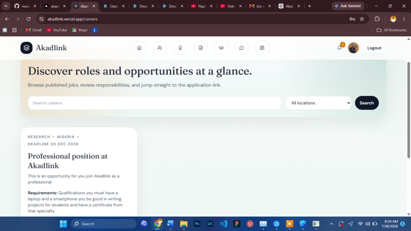 Akadlink  – screenshot 5