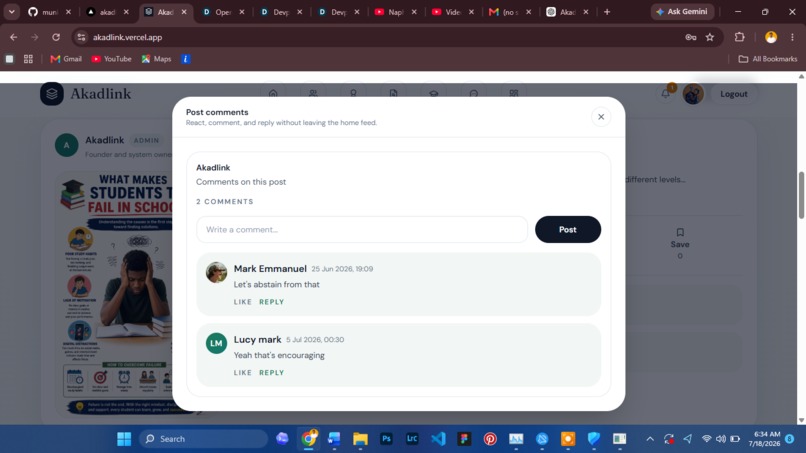 Akadlink  – screenshot 8