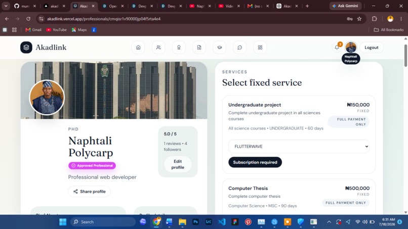 Akadlink  – screenshot 14