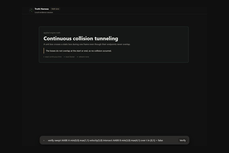 truth-harness – screenshot 1