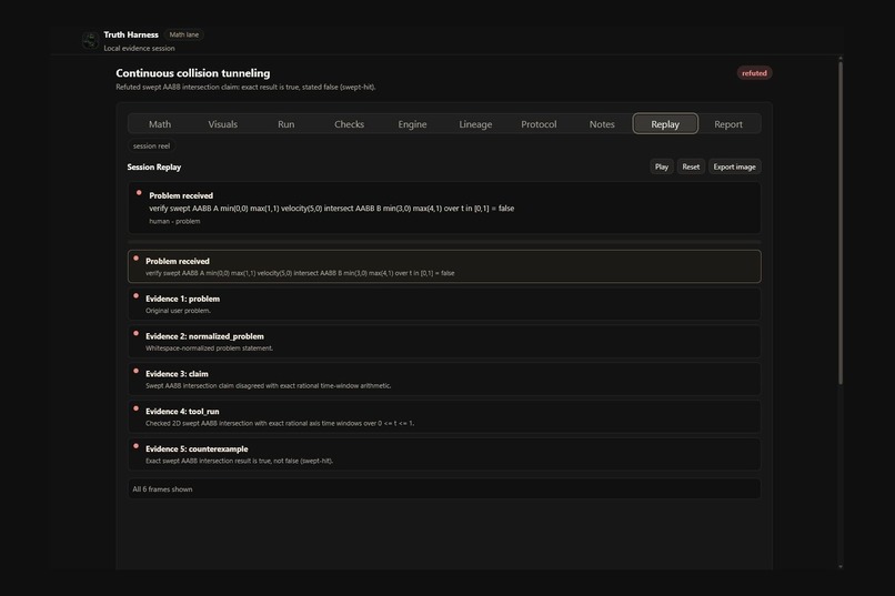 truth-harness – screenshot 3