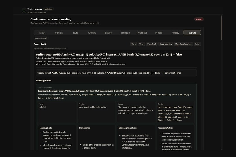 truth-harness – screenshot 4