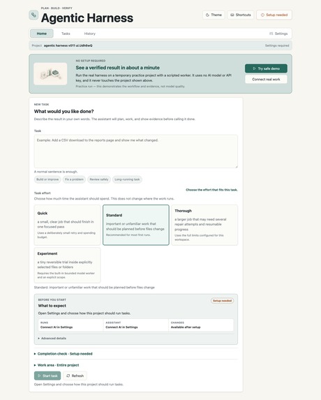 Agentic Harness – screenshot 2