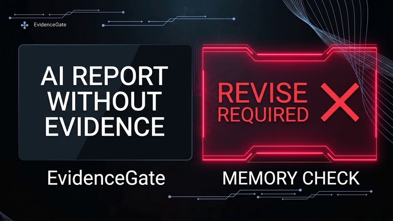 EvidenceGate Memory Agent – screenshot 4