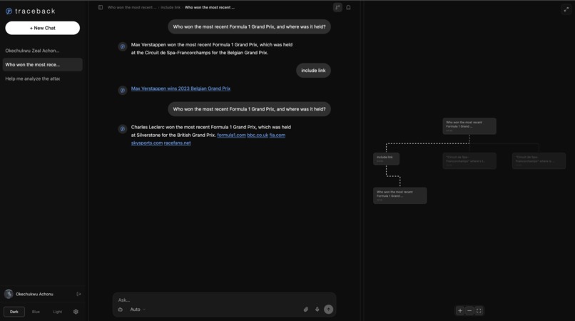 traceback – screenshot 3